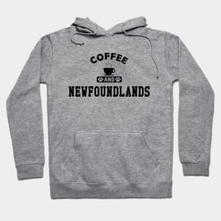 Newfoundland Dog - Coffee and newfoundlands Hoodie